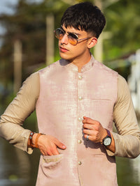 Tea Pink Blended Waistcoat - AL-WC-531