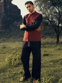 Red Waistcoat - AL-WC-596B