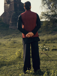 Red Waistcoat - AL-WC-596B