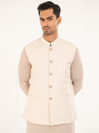 White Formal Waistcoat - AL-WC-601