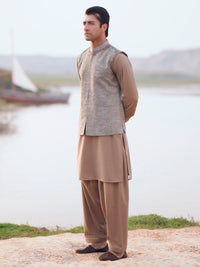 Grey Formal Waistcoat - AL-WC-602