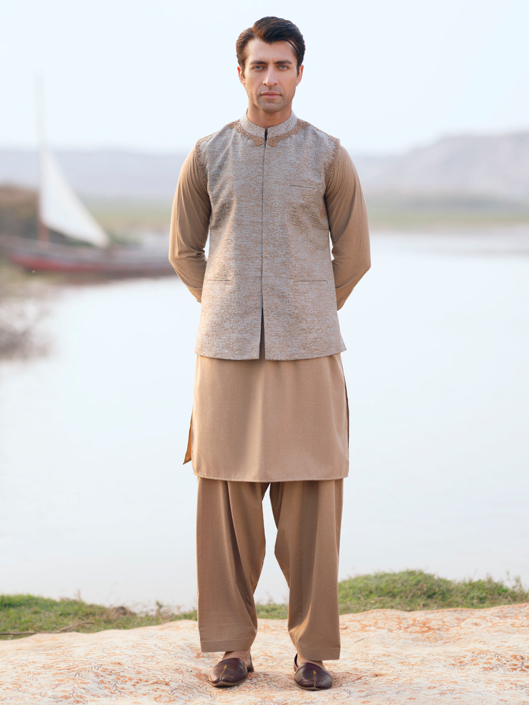 Grey Formal Waistcoat - AL-WC-602