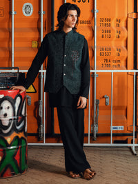 Green Formal Waistcoat - AL-WC-607