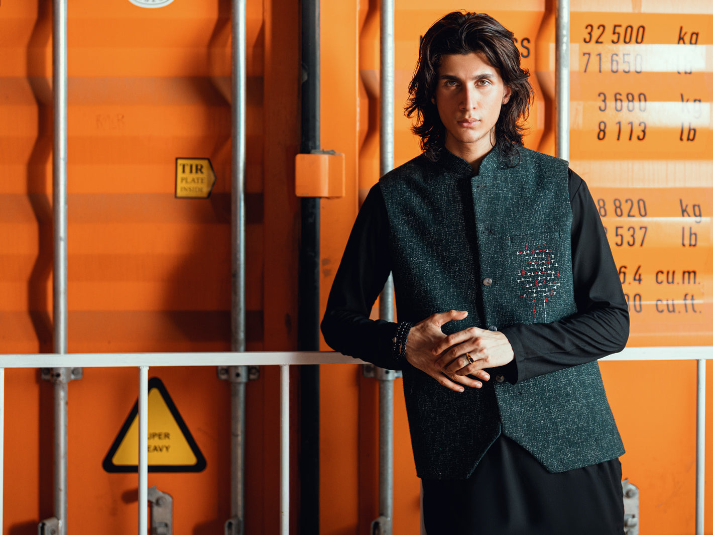 Green Formal Waistcoat - AL-WC-607