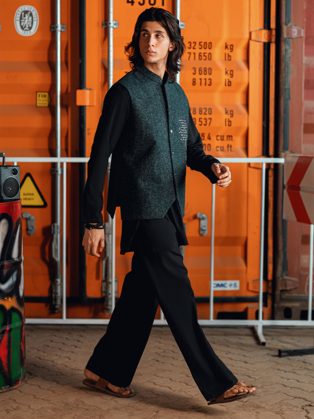 Green Formal Waistcoat - AL-WC-607