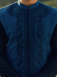 Blue Formal Waistcoat - AL-WC-609