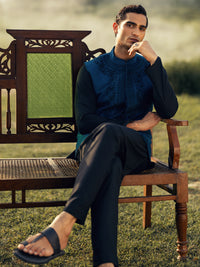 Blue Formal Waistcoat - AL-WC-609