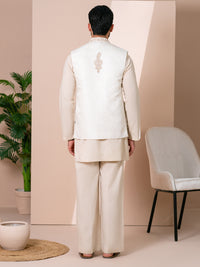 Cream Cut & Sew Waistcoat - AL-WC-619