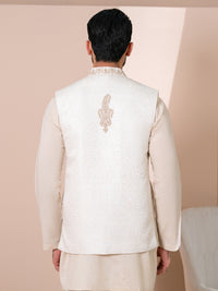 Cream Cut & Sew Waistcoat - AL-WC-619