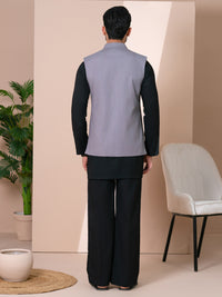 Grey Cotton Formal Waistcoat - AL-WC-620