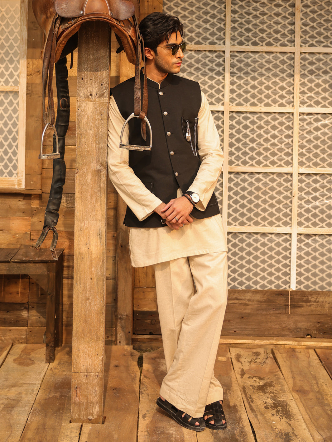 Black Waistcoat - AL-WC-633