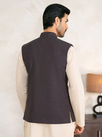Purple Waistcoat - AL-WC-634