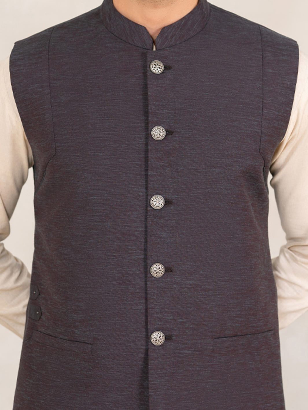 Purple Waistcoat - AL-WC-634