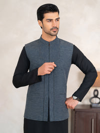 Blue Waistcoat - AL-WC-635