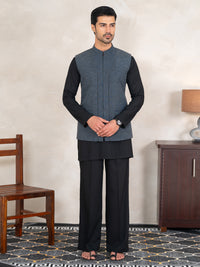 Blue Waistcoat - AL-WC-635