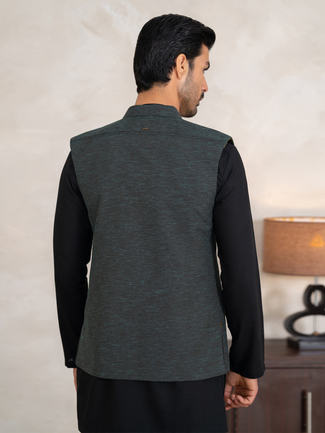 Green Waistcoat - AL-WC-636