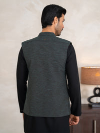 Green Waistcoat - AL-WC-636