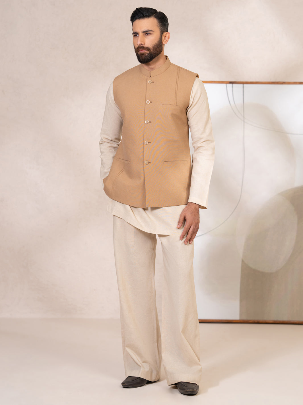Brown Waistcoat - AL-WC-637
