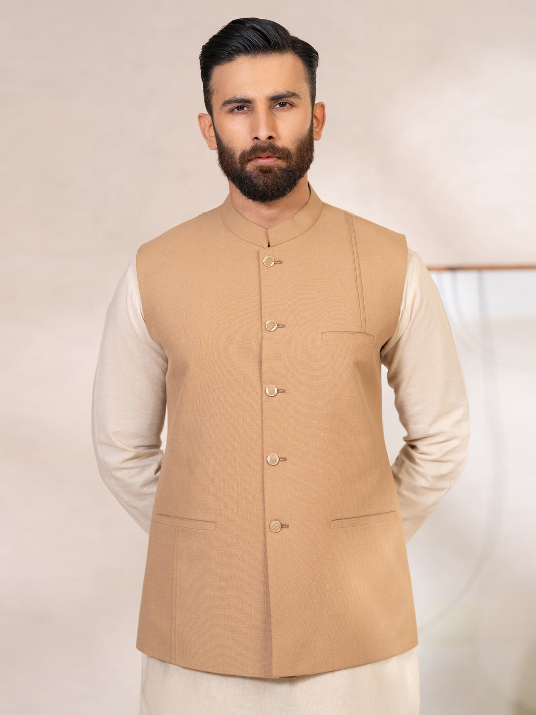 Brown Waistcoat - AL-WC-637