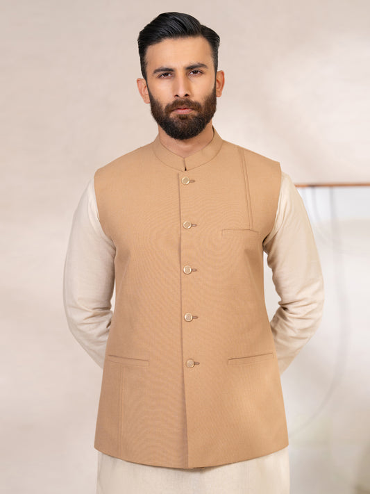 Brown Waistcoat - AL-WC-637