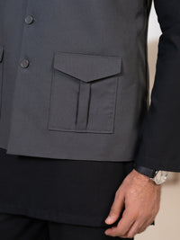 Grey Waistcoat - AL-WC-639