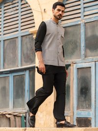 Light Grey Waistcoat - AL-WC-640