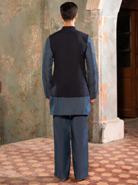 Midnight Blue Waistcoat - AL-WC-642