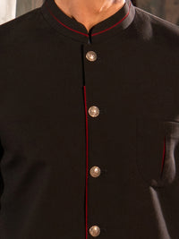 Black Waistcoat - AL-WC-643