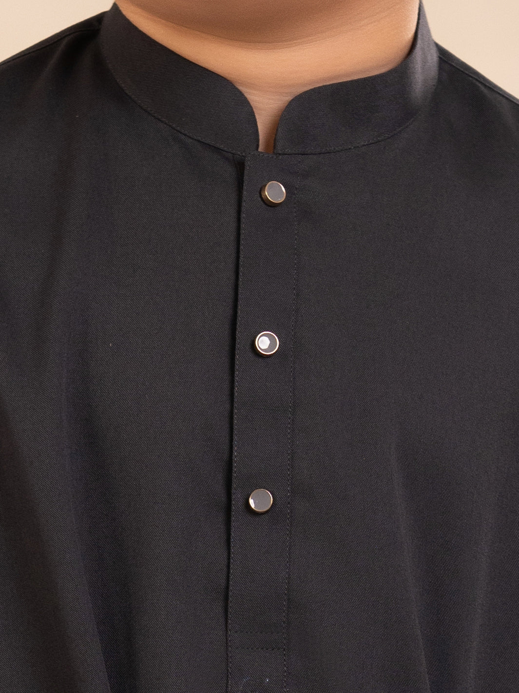 Grey Plain Kameez Shalwar - ALBYET-KS-002