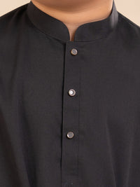 Grey Plain Kameez Shalwar - ALBYET-KS-002