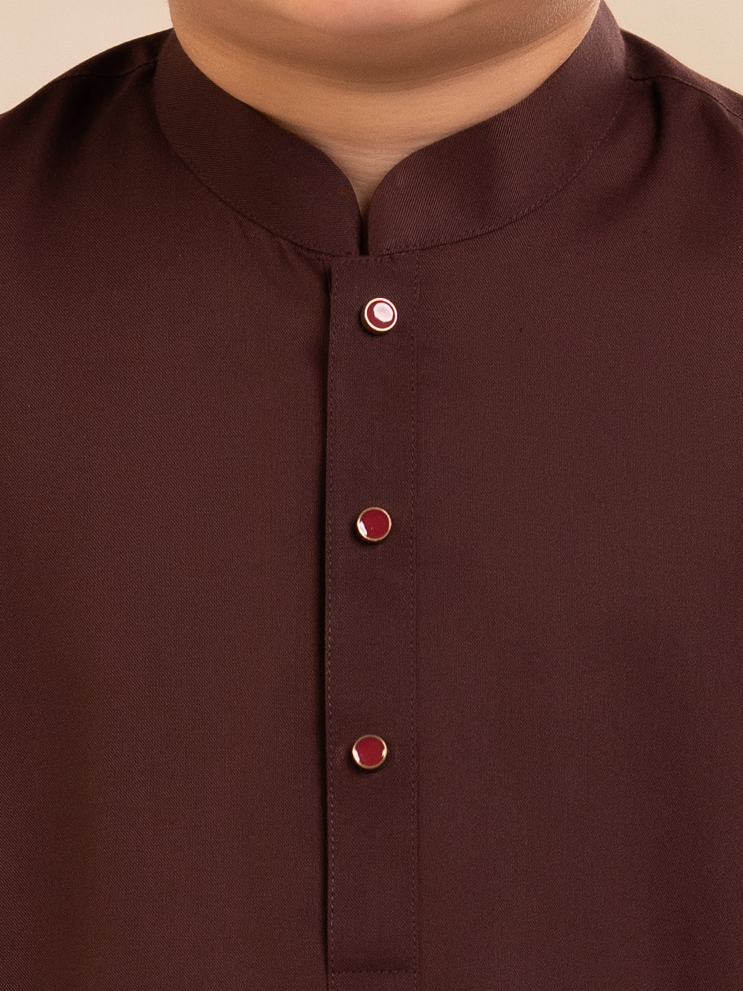 Maroon Plain Kurta Trousers - ALBYET-KT-016