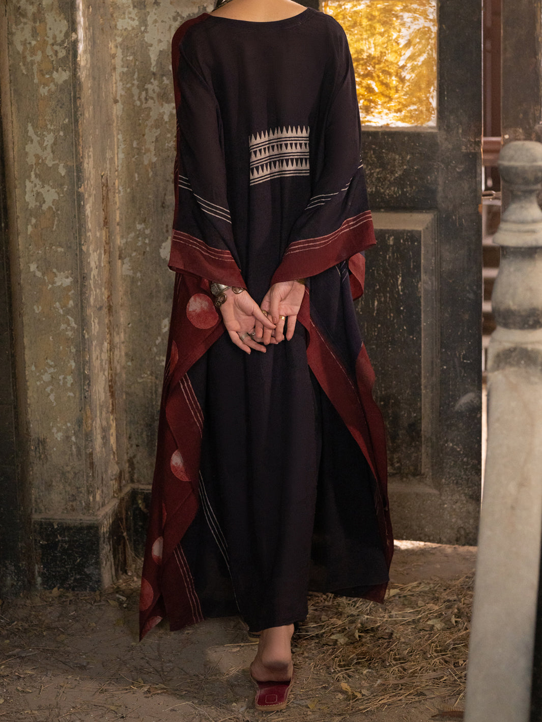 Multicolor Dyed Lawn Kurti - ALCR-LK-1138