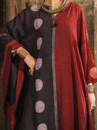 Multicolor Dyed Lawn Kurti - ALCR-LK-1138