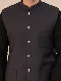 Grey Plain Waistcoat - ALET-WC-1002-R3