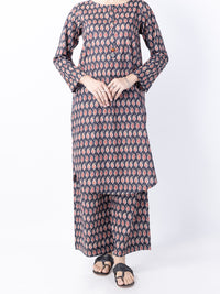 Black Lawn 2 Piece Unstitched - ALP-2PS-1743
