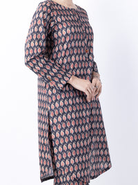 Black Lawn 2 Piece Unstitched - ALP-2PS-1743