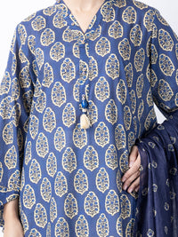 Blue Lawn 2 Piece Stitched - ALP-2PS-LKD-1744