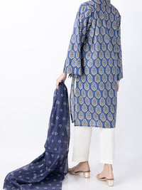 Blue Lawn 2 Piece Stitched - ALP-2PS-LKD-1744