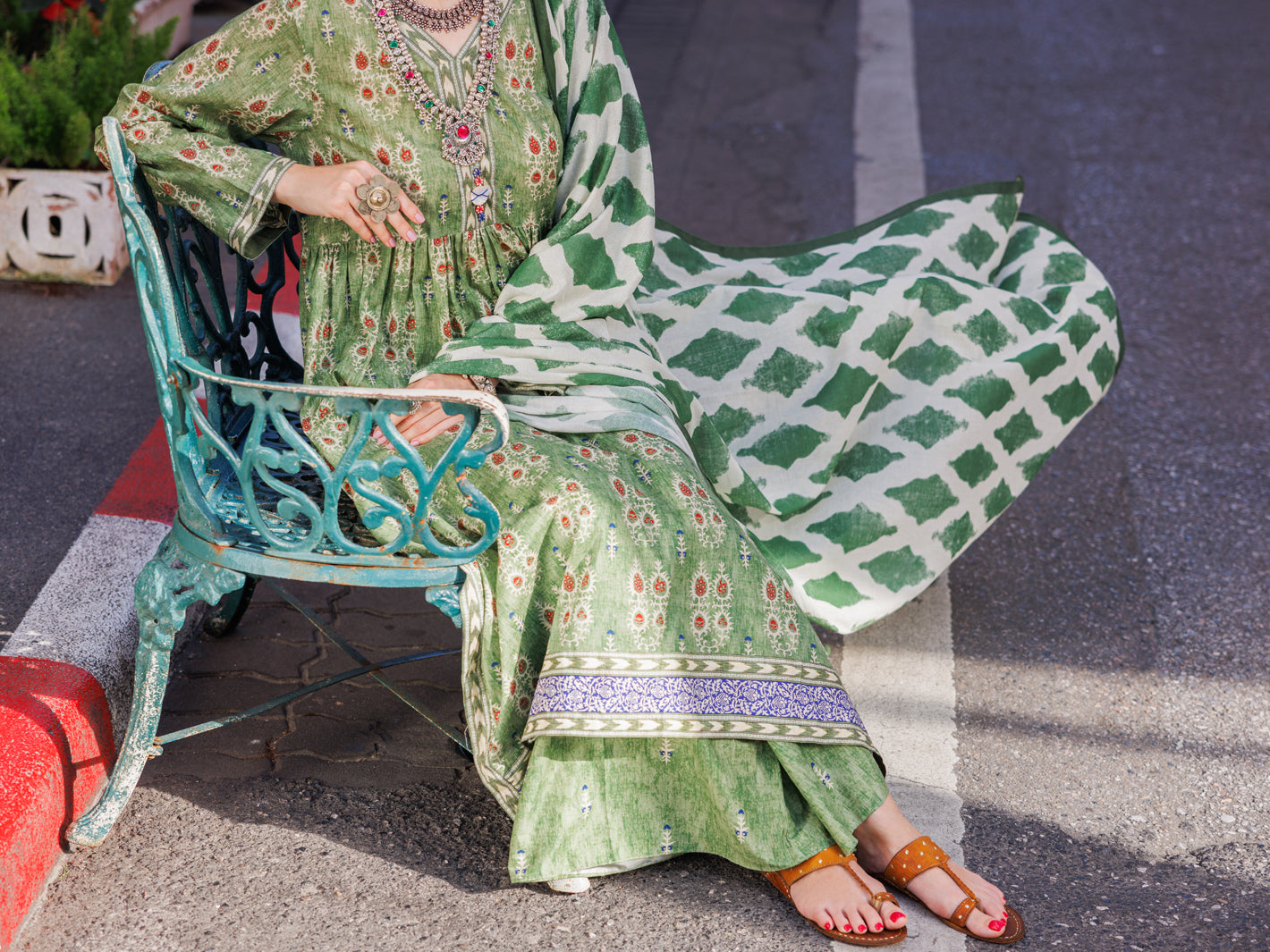 Light Green Lawn 3 Piece Unstitched - ALP-3PS-1754 - Almirah Online