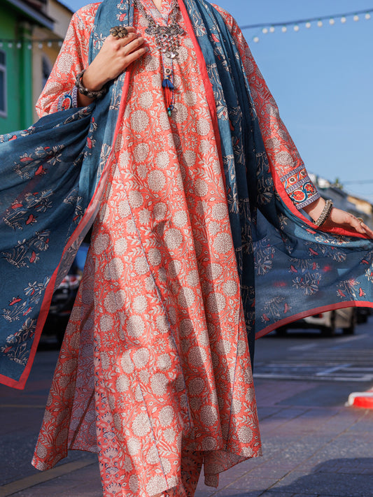 Light Pink Lawn 3 Piece Unstitched - ALP-3PS-1756 - Almirah Online