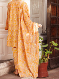 Mustard Lawn 3 Piece Stitched - ALP-3PS-2131