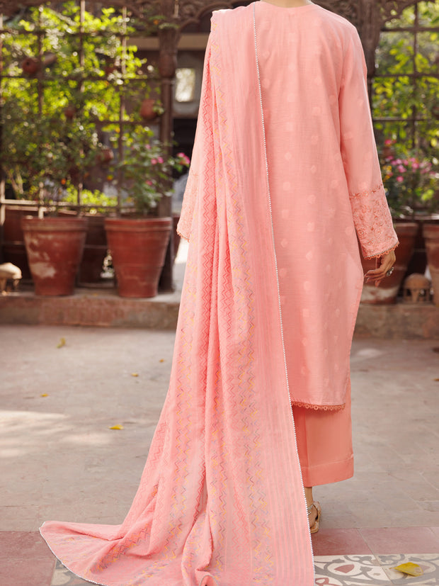 Peach 3 Piece Stitched - ALP-3PS-2166