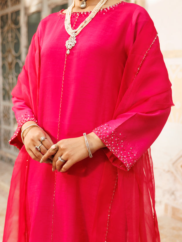 Fuchsia 3 Piece Stitched - ALP-3PS-2189