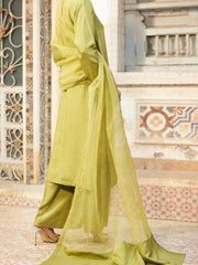 Lime Green 3 Piece Stitched - ALP-3PS-2190