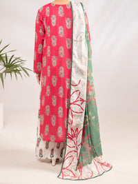 Pink Lawn 3Pc Stitched - ALP-3PS-2292