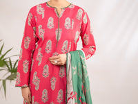 Pink Lawn 3Pc Stitched - ALP-3PS-2292