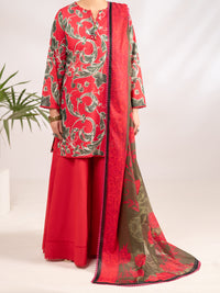 Fuchsia Lawn 3Pc Unstitched - ALP-3PS-2393