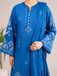 Blue Lawn 3Pc Stitched - ALP-3PS-2293