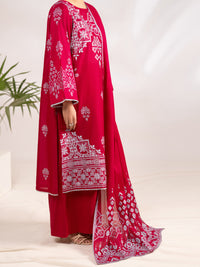 Fuchsia Poly-Lawn 3Pc Stitched - ALP-3PS-2295