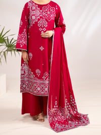 Fuchsia Poly-Lawn 3Pc Stitched - ALP-3PS-2295